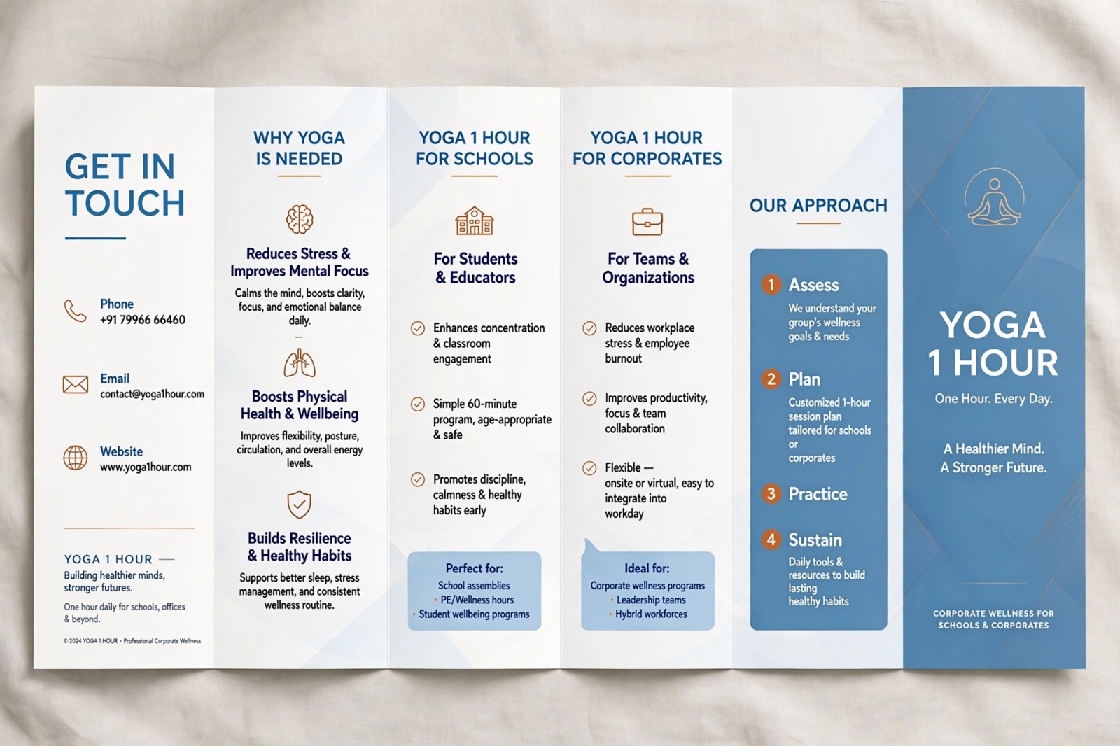 Get in touch with Yoga 1 Hour